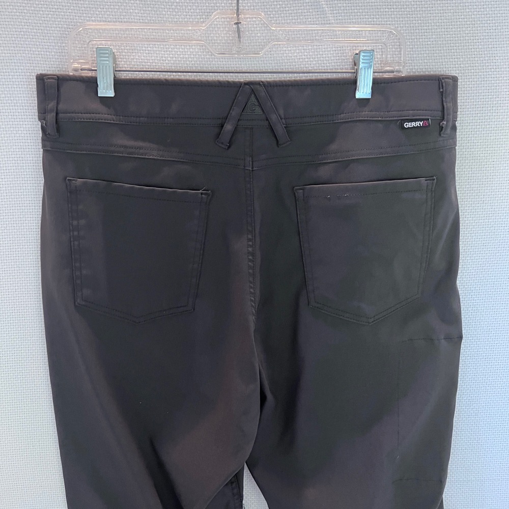 Gerry Mens Black Performance Hiking Pants 34x30 Nylon Spandex Outdoor Gorpcore - Picture 9 of 10
